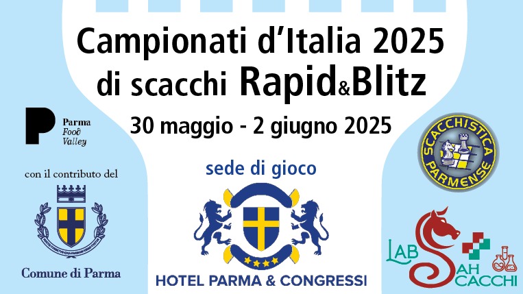 Banner Campionati Italiani Rapid 2025 Parma